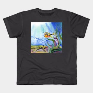 Ocean Life Art Kids T-Shirt